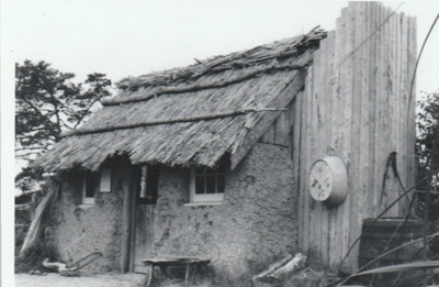 Sod Cottage, Howick Historical Village 
; La Roche, Alan; May 1983; P2020.43.10