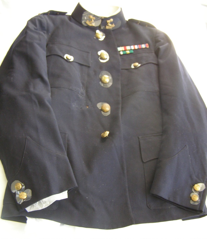 NZ Army Uniform Jacket; T.W.Hutton Vincent St Auckland; 19391945
