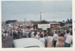 The crowd watching a float depicting Horri's Hangis in the Howick Santa Parade, 30 November 1960. This is a rear view of the previous photo.; Young, Heather; 30 November 1960; P2022.06.14