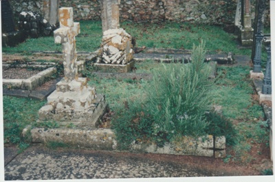 Grave of John Thomas Watson Bacot; 2018.302.13