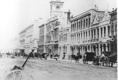 Queen Street, Auckland City; C. 1900; 9112