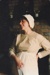 Barbara Doughty, from the Education Dept. in costume acting as a pregnant housewife in "A woman's lot".; P2021.105.05