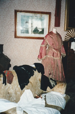 A display of gowns in Puhinui at HHV.; La Roche, Alan; 2003; 2019.229.07