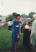 Celebrating Queen Victoria's birthday at Howick Historical Village. Showing a soldier talking to two women and a girl, all in costume.; 21 May 1995; P2021.96.05