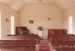 The Howick Methodist Church interior in the Howick Historical Village. ; February 1983; P2020.40.11