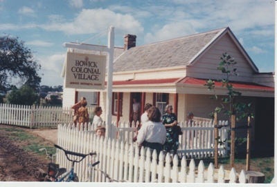 Brindle Cottage on opening day.; 8/03/1980; 2019.100.87