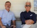 Andries Popping and Steve Udy  at Bell House Howick Historical Village on 8 March 2020 to celebrate the Villages 40 years anniversary.
; Warbrook, Ireen; 8 March 2020; P2021.01.09