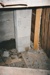 The fireplace in Puhinui kitchen under construction by Gary McCarthy.; Alan La Roche; September 2003; P2020.14.19
