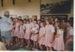 Howick Intermediate School girls singing in Pakuranga School; La Roche, Alan; 1980s; 2019.081.07