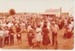 Crowds of people at the opening of the Historic Village; 8/03/1980; 2019.100.54