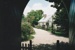 Looking through the Church Door, Howick Historical Village to White's Store.; La Roche, Alan; P2020.81.02