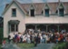 130th Fencible Reunion showing descendants outside Puhinui.; 25 October 1987; P2021.155.03