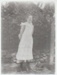 Unnamed girl standing in the garden at Ferguson's farm; c1905; 2018.336.03