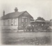 Howick Post Office and horse bus; Judkins, A J T; c1910; 2018.077.09