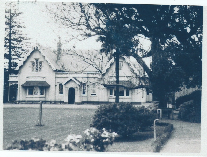 Alfred Buckland's home, Highwic House in Gillies Avenue, Epsom. Now