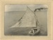 Yacht sailing at Howick Beach, early 1900s; early 1900s; 2016.510.08