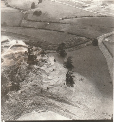 Aerial view of Pigeon Mountain; Whites Aviation; 1972; 2016.425.28