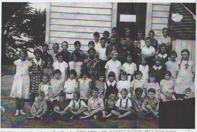 East Tamaki School children c1940; c1940; 2019.046.04