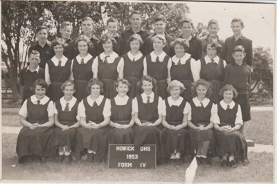 Howick District High School Form 4 1953.; Sloan, Ralph S; 1953; 2019.080.31