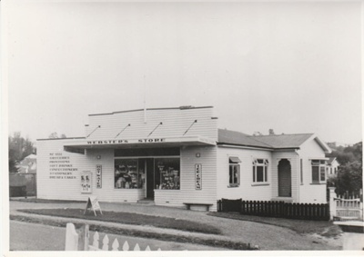 Webster's Store in Selwyn Road; 1944; 2017.664.84
