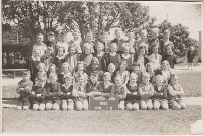Howick District High School Std 1 R 1953.; Sloan, Ralph S; 1953; 2019.080.21