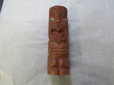 Miniature Maori Totem pole; O2017.162 