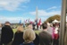 Anzac Day Sevice on Stockade Hill, Howick at 11am, 2016. Showing representatives from local schools as flag bearers.; La Roche, Alan; 25/04/2016; P2022.97.03