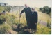 Ian and Lavena Cann planting Totaras; 18/09/1998; 2019.118.02