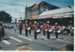 The Howick Band and marching girls in the Christmas Parade; 1986; 2016.222.56