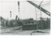 Mahua crane demolishing Panmure bridge; 1959; 2017.285.25