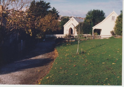 Church Street in the Howick Historical Village; La Roche, Alan; 1/11/1983; 2019.109.11