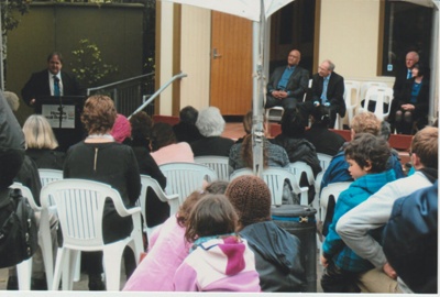Opening of Matariki, Garden of Memories; La Roche, Alan; 1/09/2014; 2019.090.36