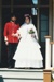 Matthew Bonnet (65th regiment) and Rowan Southern as bride and groom in their costumes for the fashion parade at Puhinui on an HHV Live Day. ; Palmer, Ros; October 2003; 2019.198.27