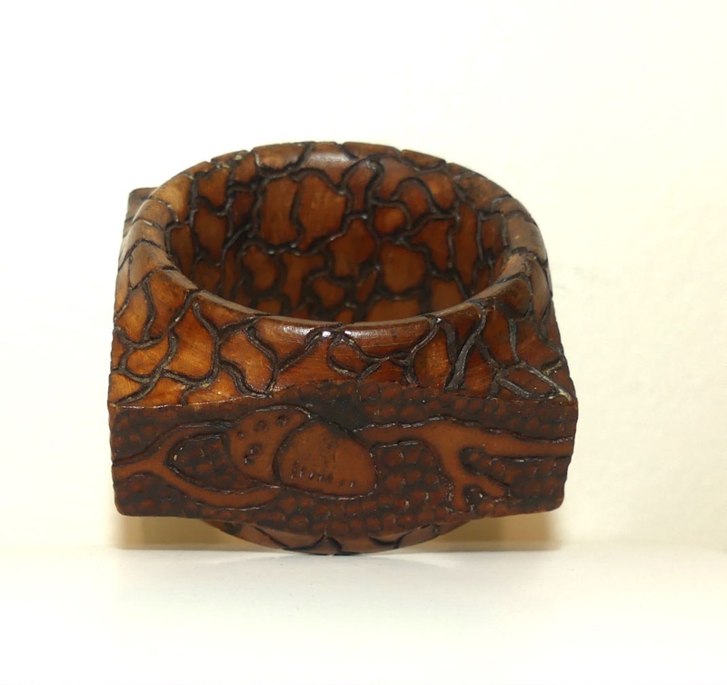 Wooden serviette ring