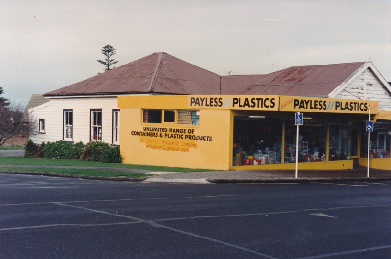 The premises of Payless Plastics on the corner of Parhill Road and Picton Street... eHive