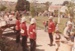 The Colonial Guard at Howick Historical Village during the 1080 Gala in October 1983.; La Roche, Alan; October 1983; P2021.173.15