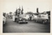A float advertising pre-cut timber trusses in the 1947 Centennial Parade.; 8 November 1947; P2022.38.24
