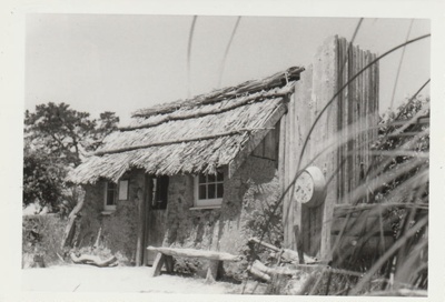 Sod Cottage, Howick Historical Village 
; La Roche, Alan; November 1983; P2020.43.09