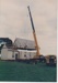 Methodist church in East Tamaki being removed.; Trotman, Ron; 9/04/1986; 2018.266.03