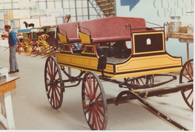 4 seater brake at the Clydesdale Museum; 30/08/1981; 2017.553.31