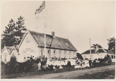 Pakuranga School, Vice-regal visit 1907; 1907; 2019.010.01