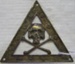 Masonic Belt Buckle; Unknown; 1860; O2016.93