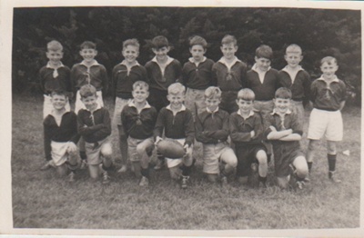 Howick District High School Rugby Football team.; Phillips, J W, Onehunga; 15/10/1948; 2019.072.14