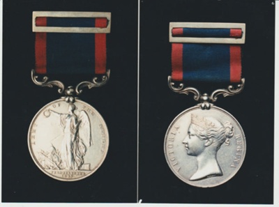 Andrew Quinlan's medals.; 2018.408.03