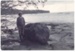 Anchor stone in the Turanga River; La Roche, Alan; 1/07/1982; 2017.078.22