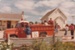 People looking at a vintage truck advertising the 1ZB & ASB 1080 club in Howick Historical Village during the 1080 Gala in October 1983.; La Roche, Alan; October 1983; P2021.173.20