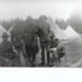 The occupants of Bob Hattaway's tent at Waiouru Military Camp, 1940, Howick men all named.; Hattaway, Robert; February 3-10, 1940; P2022.70.02