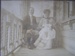 Family photo on card; 1907