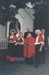 Carollers outside the Methodist Church at Howick Historical Village, December 2001.; La Roche, Alan; December 2001; P2022.05.11