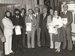 John Litten amongst a group of people receiving Tourism Awards at Parliament, November 1978; National Publicity Studios; 9 November 1978; P2020.145.01
